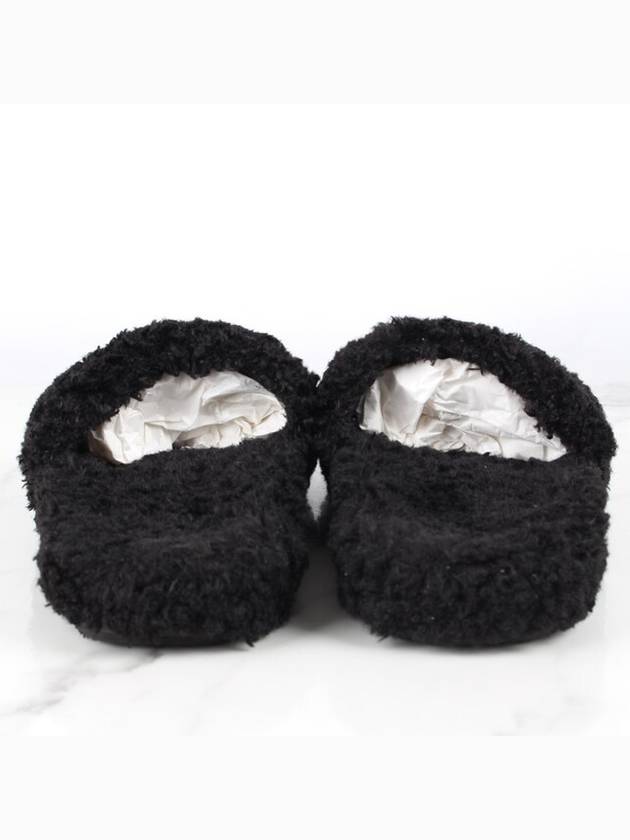 Luxury Balenciaga Trending 2026 Wave logo furry slide 40 255 260