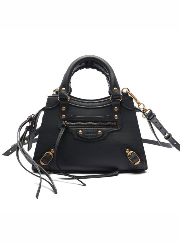 Luxury Balenciaga Trending 2026 Neo Classic City Mini Tote Bag Black