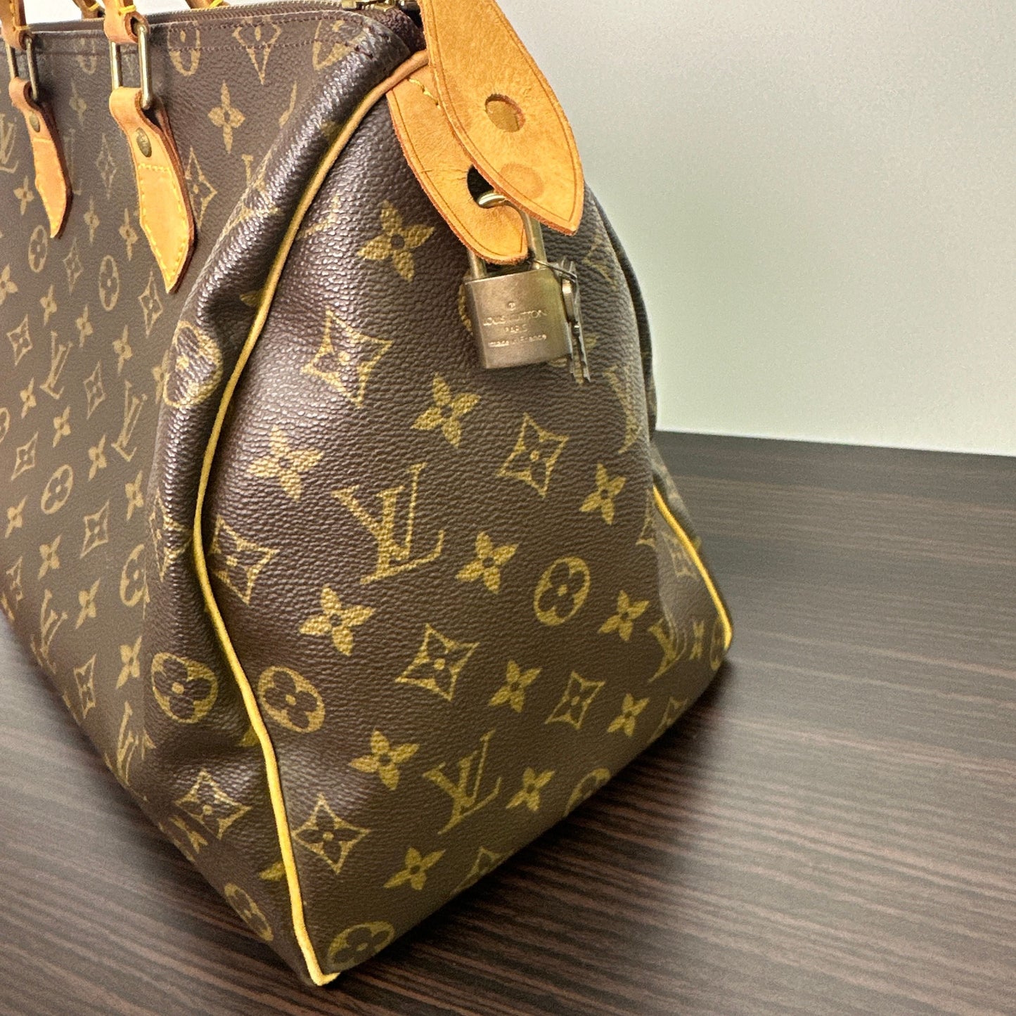 LOUIS VUITTON Speedy Handbag Mini Boston Bag Monogram PVC Women's LB119298