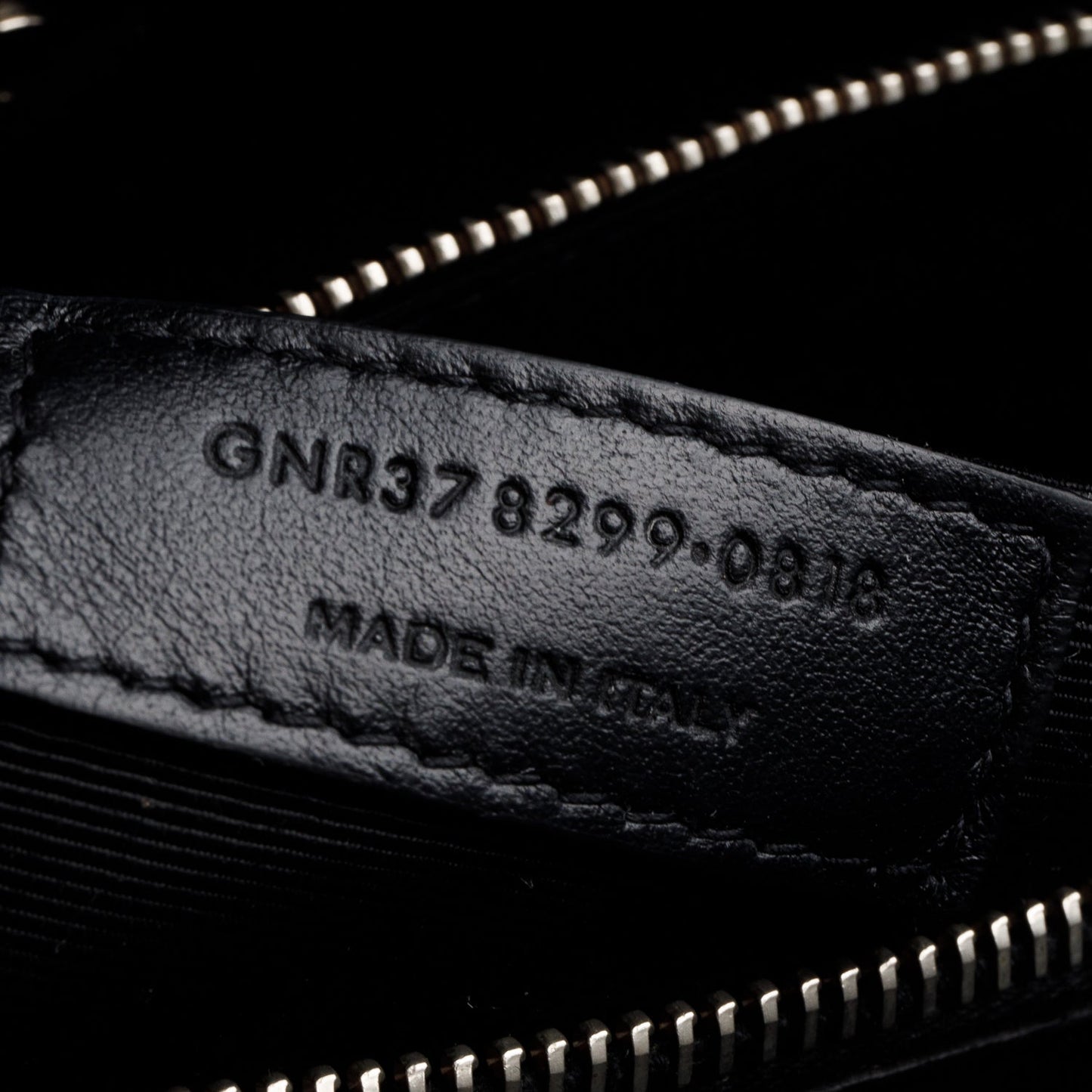 Saint Laurent Black Crocodile Embossed Calfskin Leather Small Sac De Jour