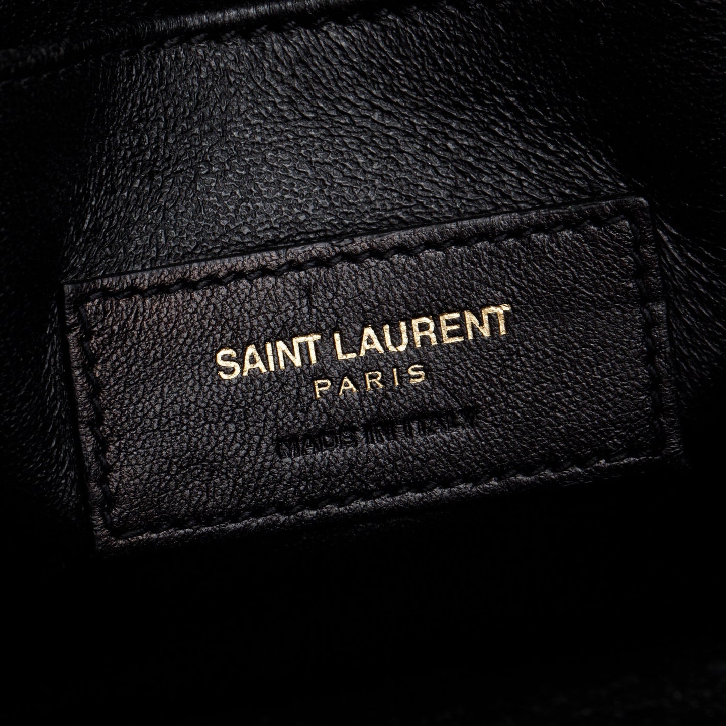 Saint Laurent Red Smooth Leather Nano Sac De Jour