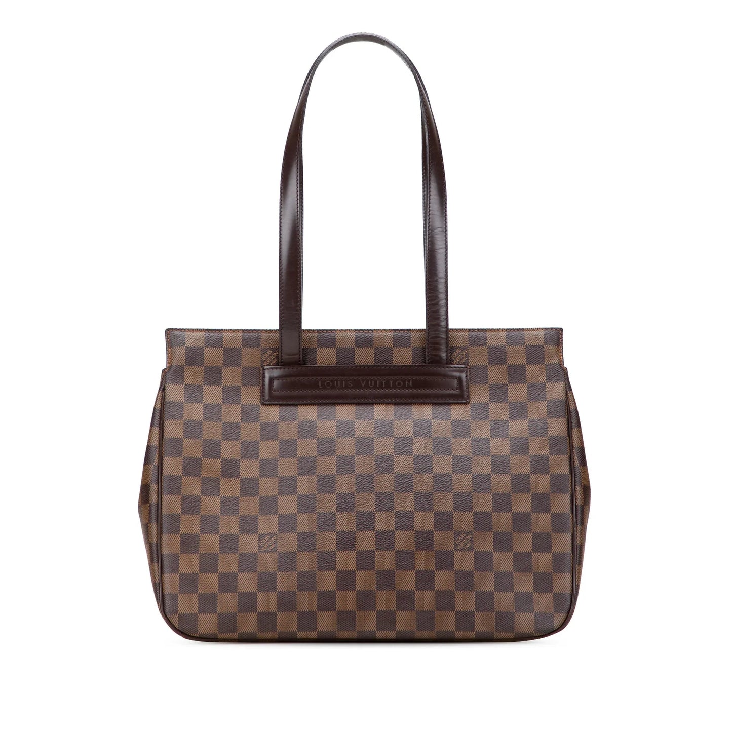 Brown Louis Vuitton Damier Ebene Parioli PM Shoulder Bag