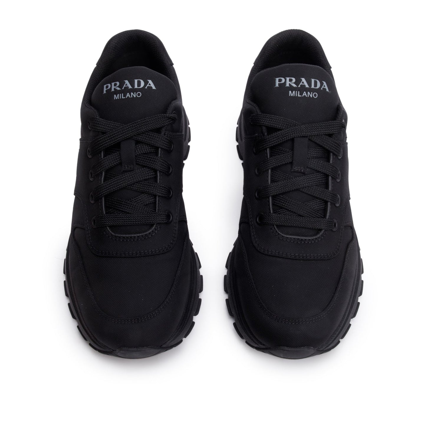 Prada Black Re-Nylon Prax 01 Sneakers, Men's Size 6