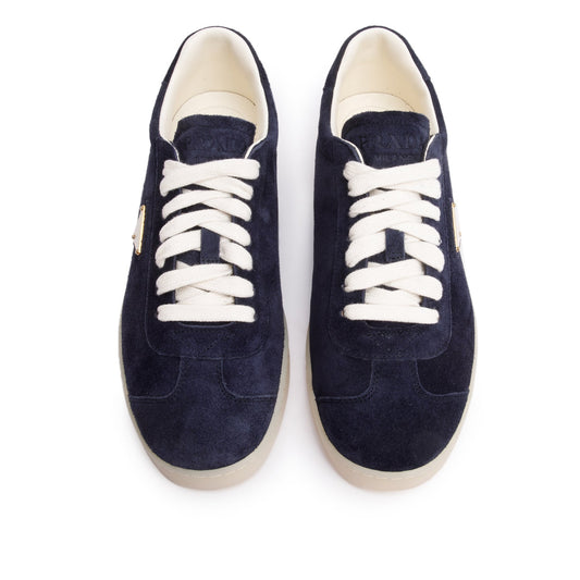 Prada Blue Suede Lane Sneakers, Men's Size 7