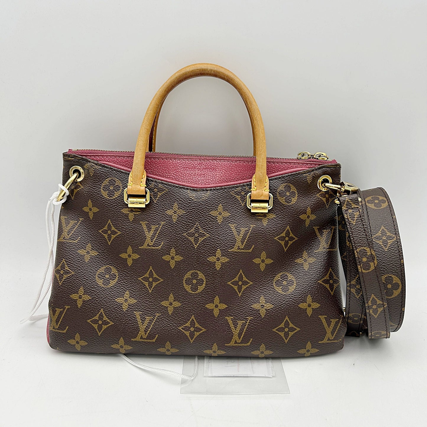 Louis Vuitton LV Monogram Pallas BB - Brown Handle Bags, Handbags LA26376