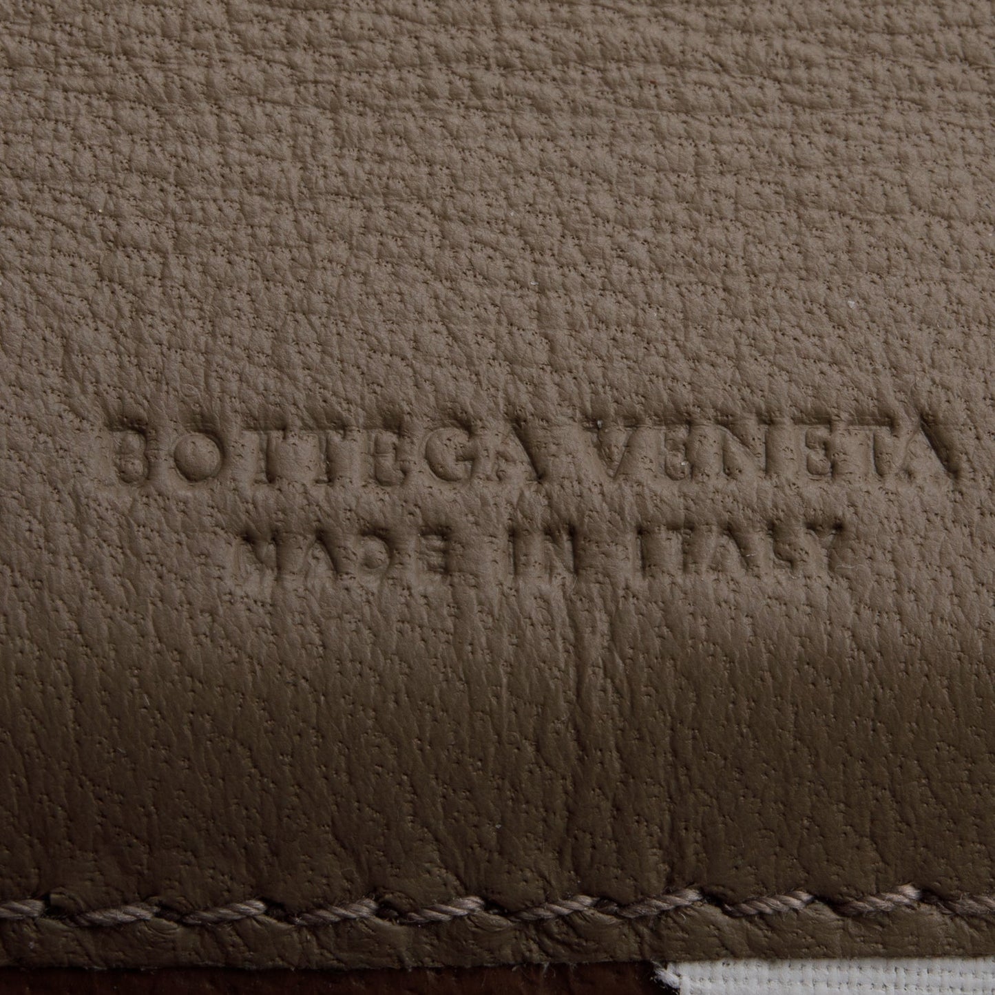 Bottega Veneta Grey Intrecciato Nappa Flap Card Case