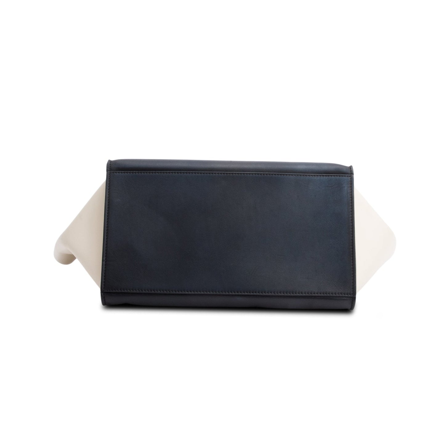 Celine Tricolor Calfskin Leather Medium Trapeze Bag
