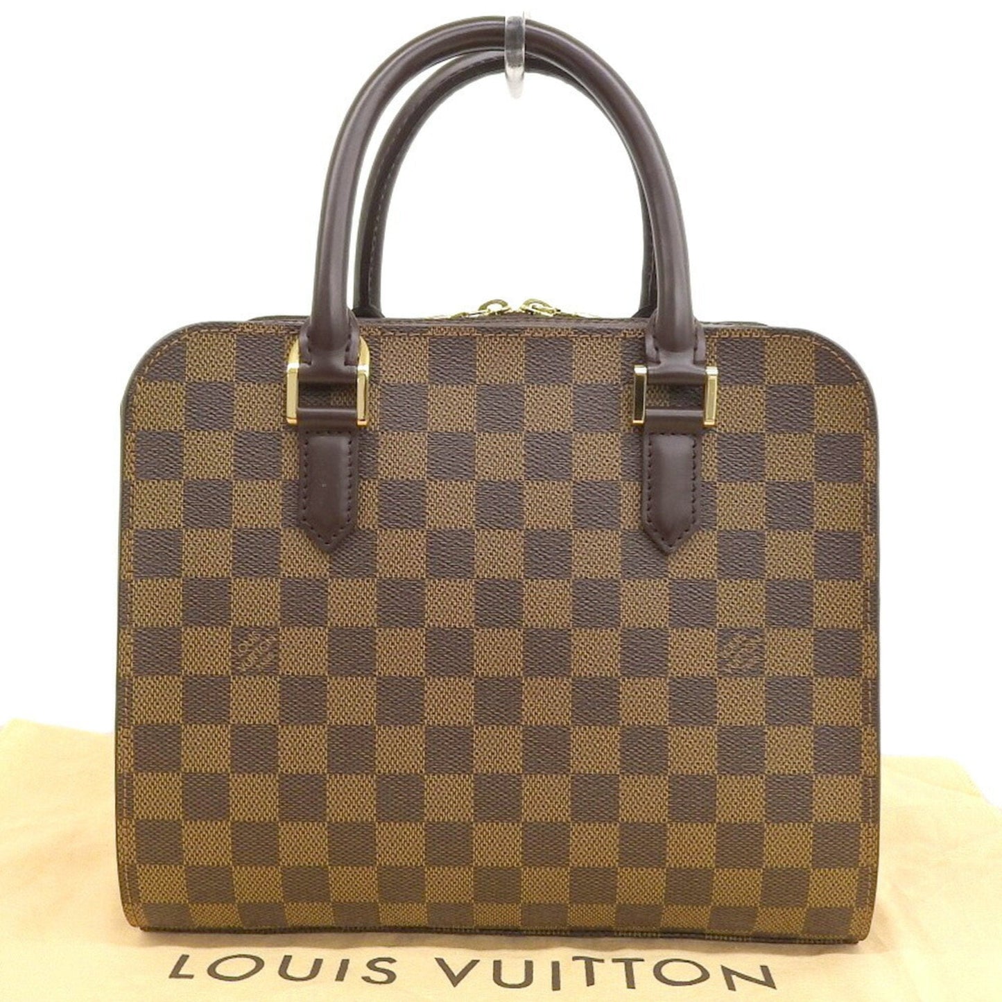 Louis Vuitton Damier Damier Canvas Ebene Handbag