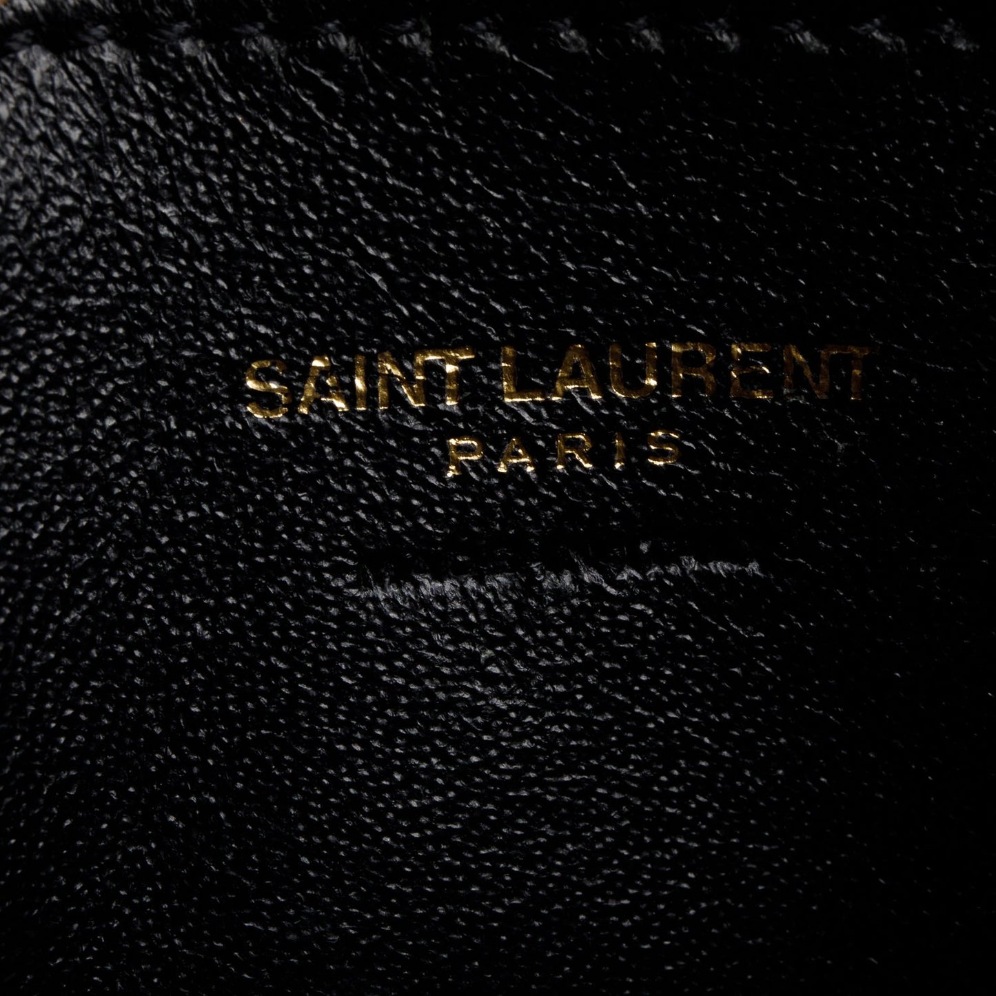 Saint Laurent Black Calfskin Leather Baby Cabas Tote Bag