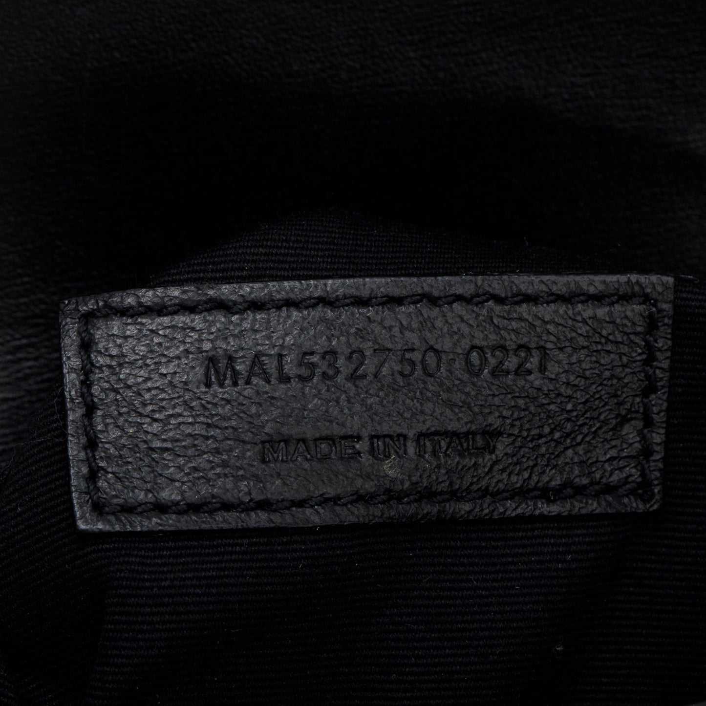 Saint Laurent Black Smooth Leather Suede Medium Cassandra Chain Shoulder Bag