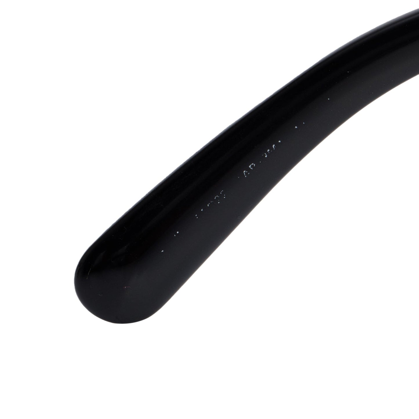 Prada SPR27N Black Acetate Classic Spiral Sunglasses