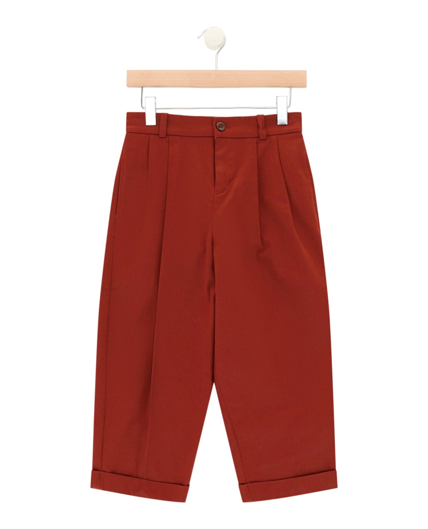 Gucci Boys Pleated Tapered-Leg Pants