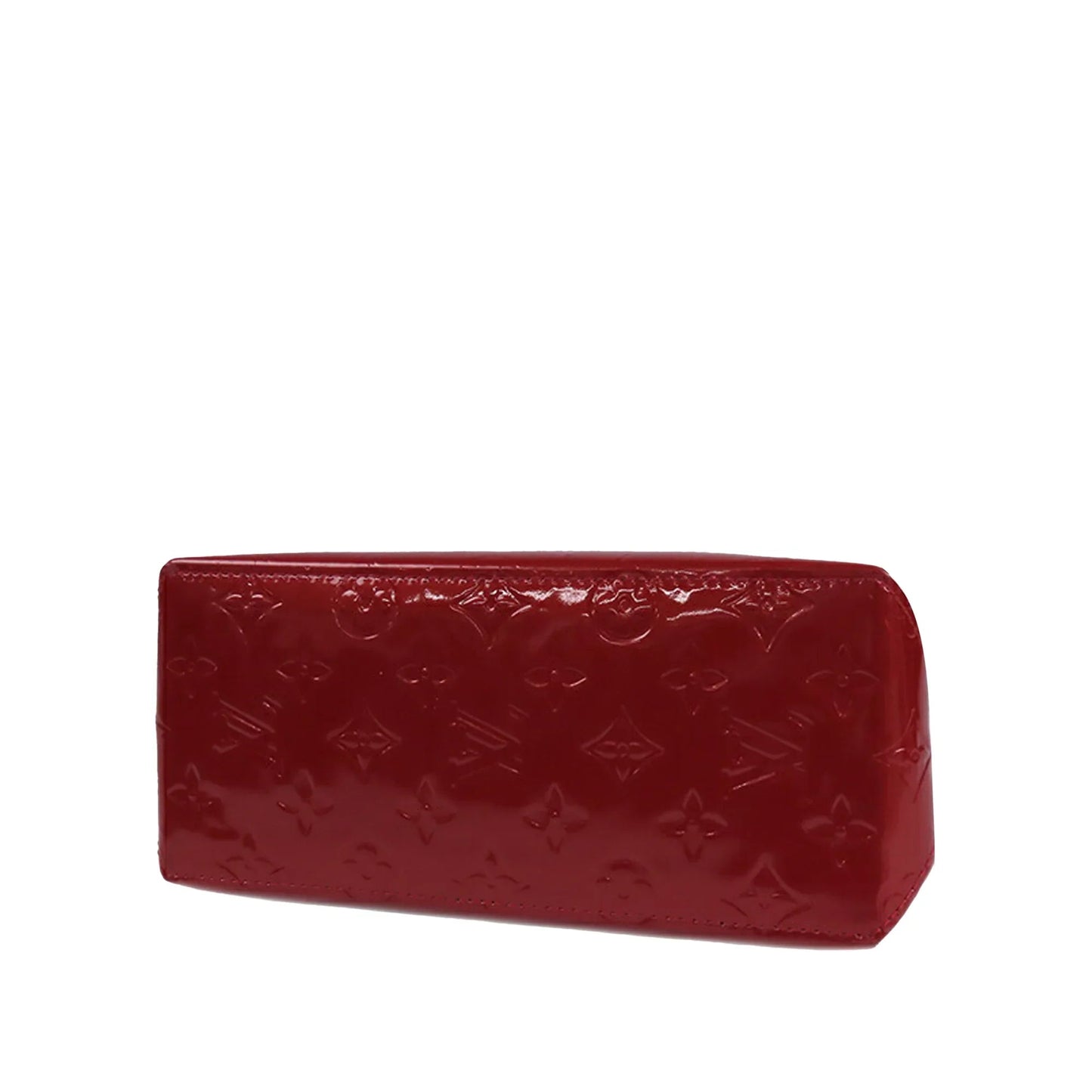 Red Louis Vuitton Monogram Vernis Reade PM Handbag