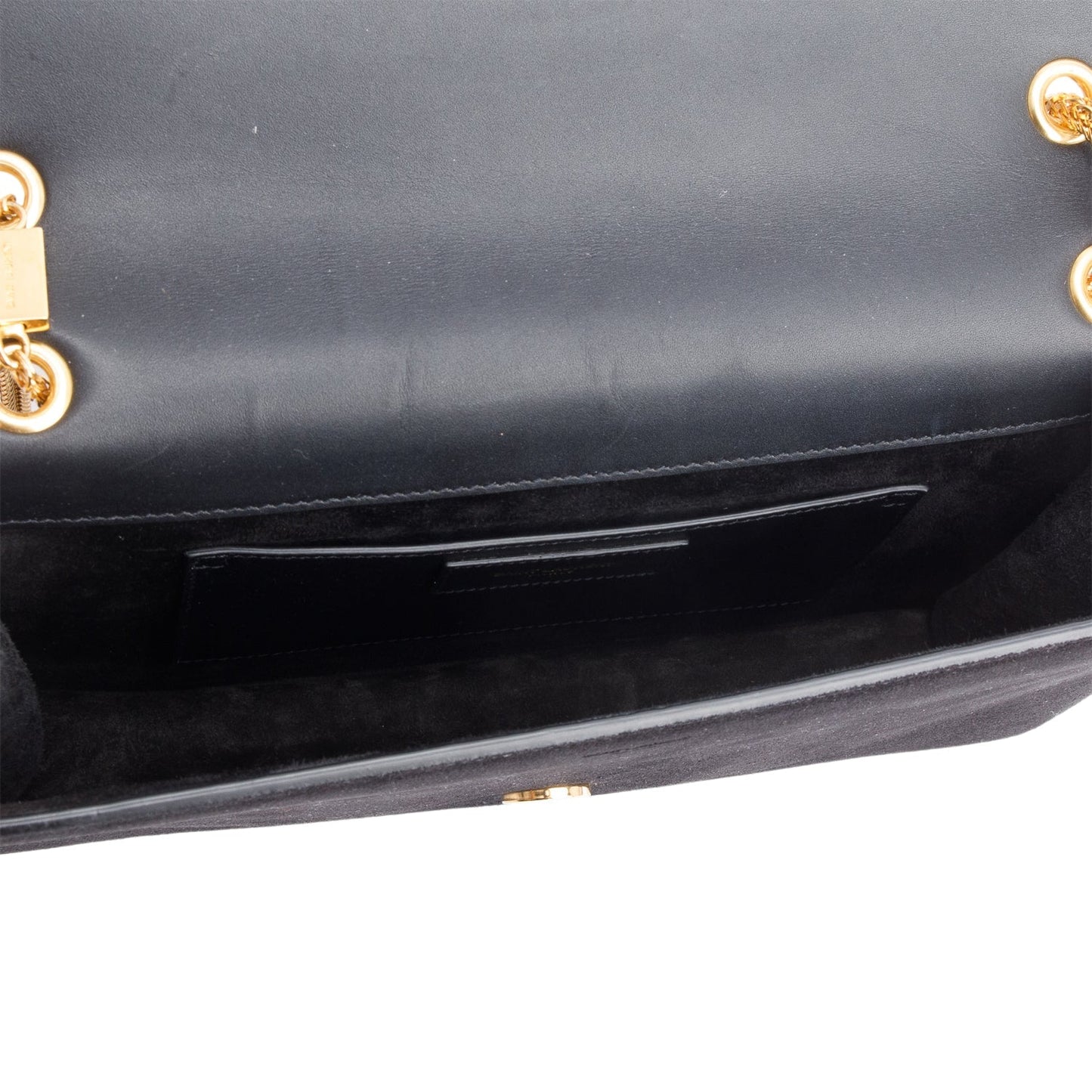 Saint Laurent Black Suede Betty Shoulder Bag