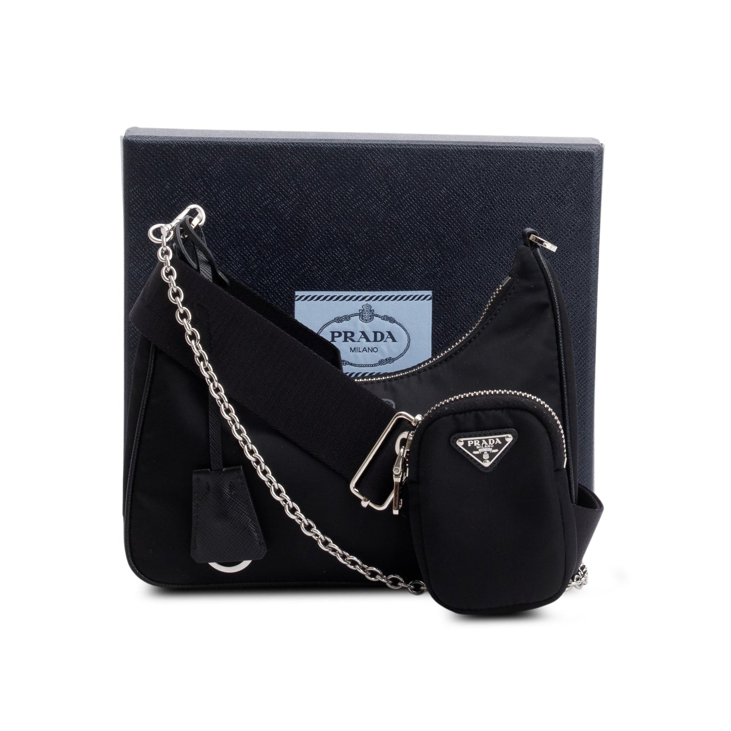 Prada Black Re-Edition 2005 Re-Nylon Bag