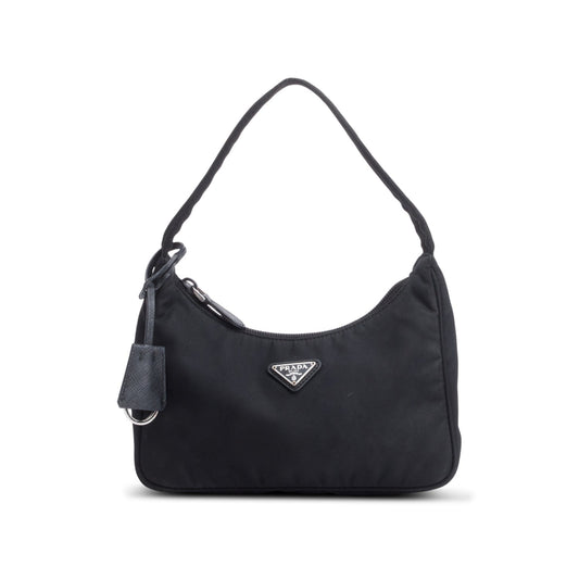Prada 2021 Black Re-Edition 2000 Re-Nylon Mini Bag