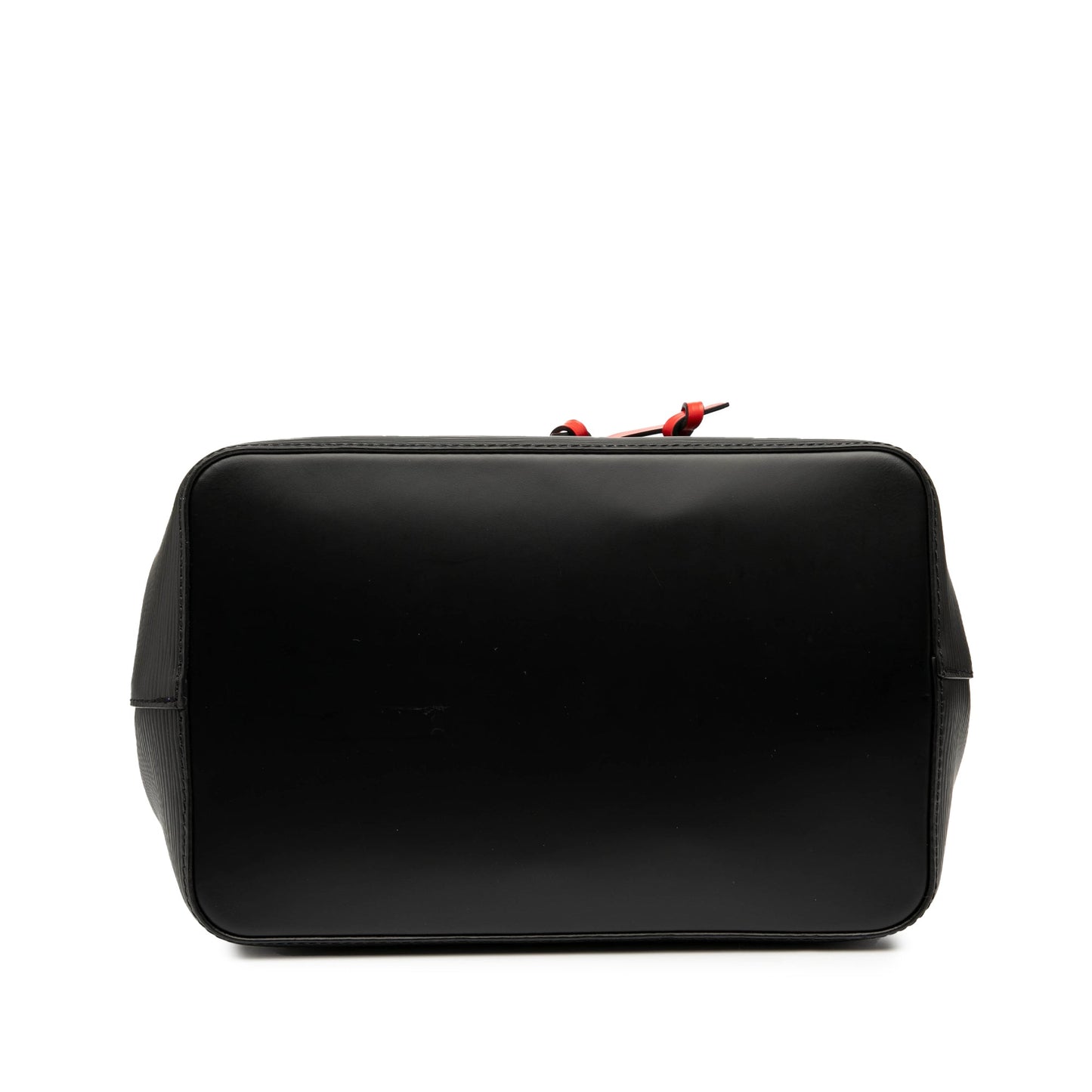 Black Louis Vuitton Epi Braided Neonoe MM Bucket Bag