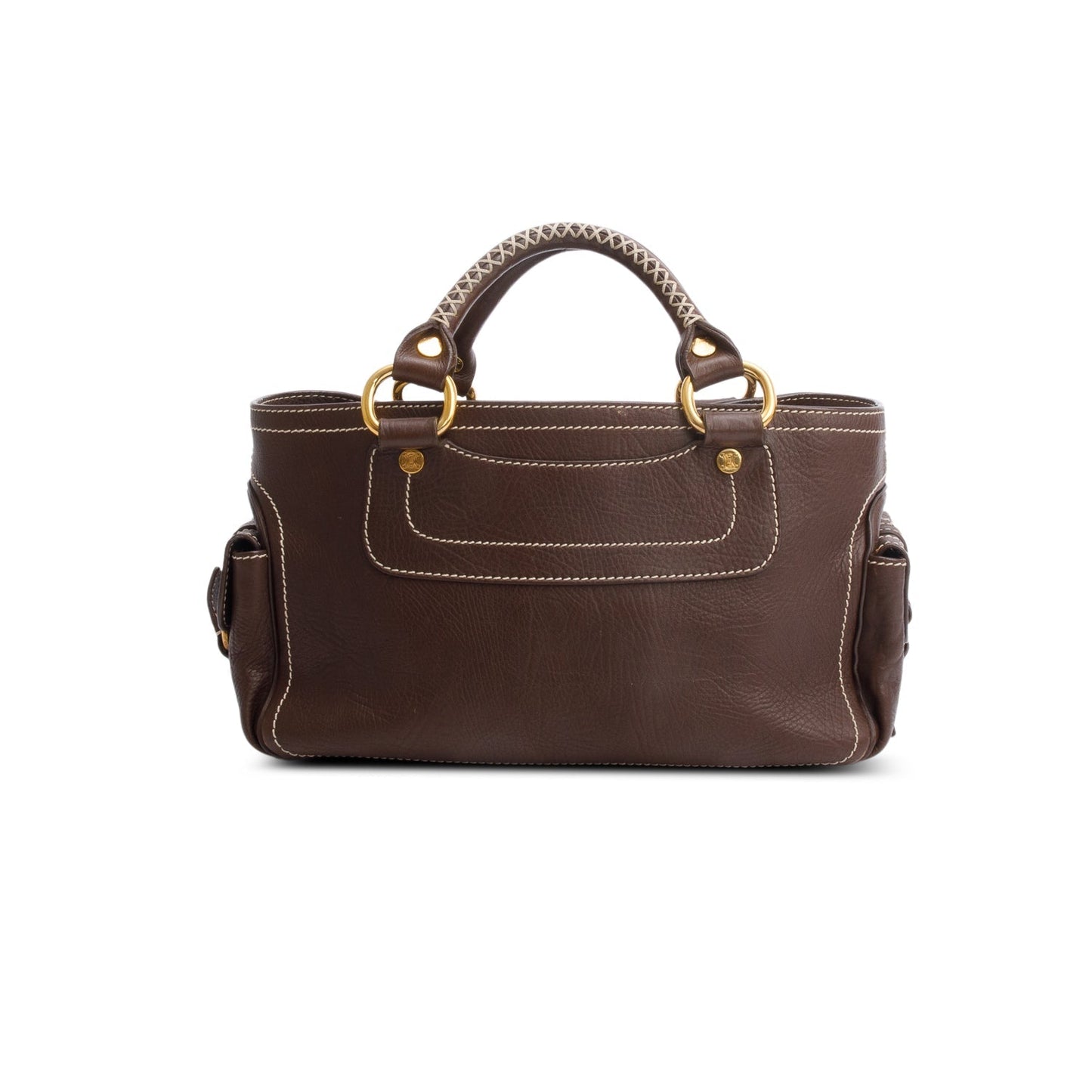 Celine Brown Leather Boogie Bag