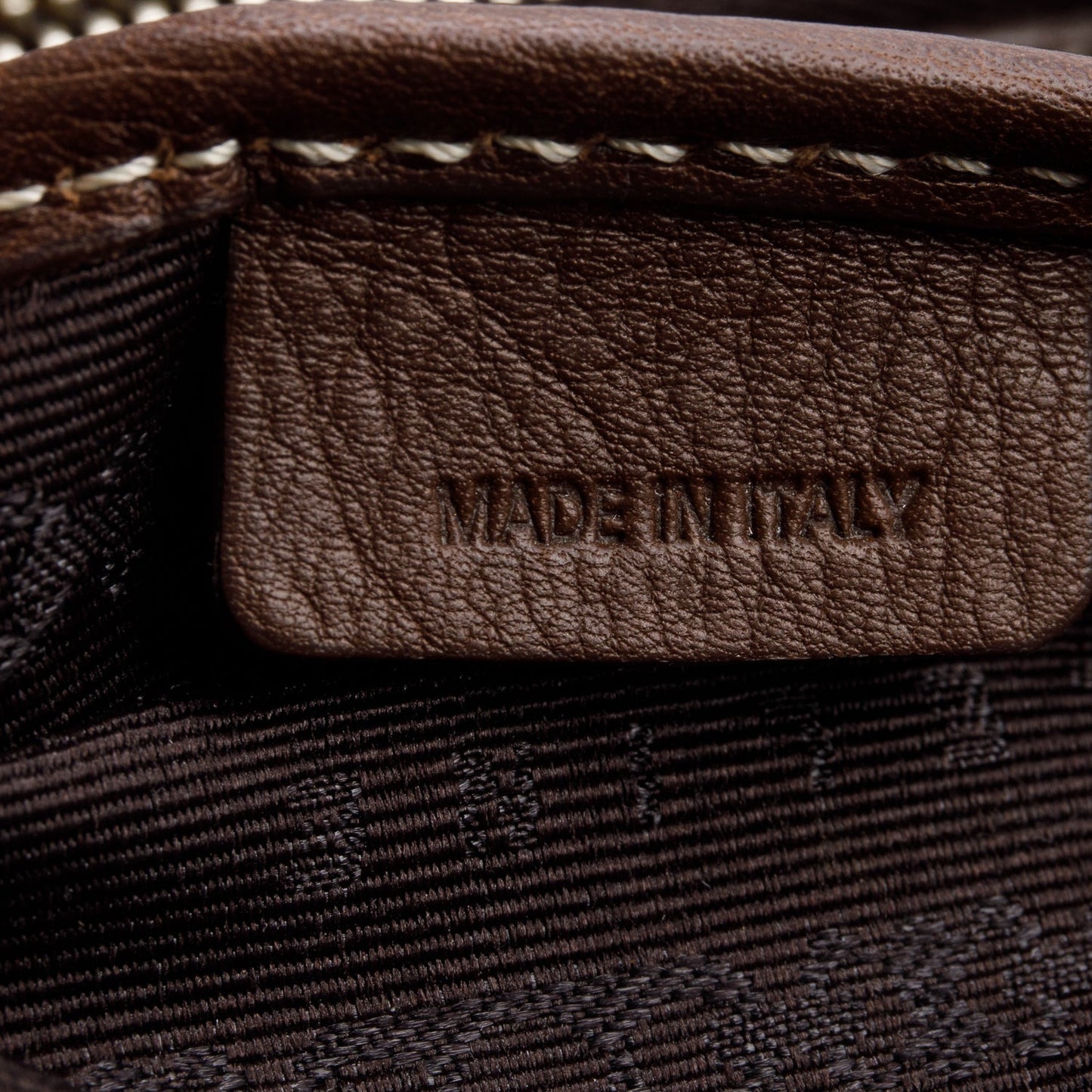 Celine Brown Leather Boogie Bag