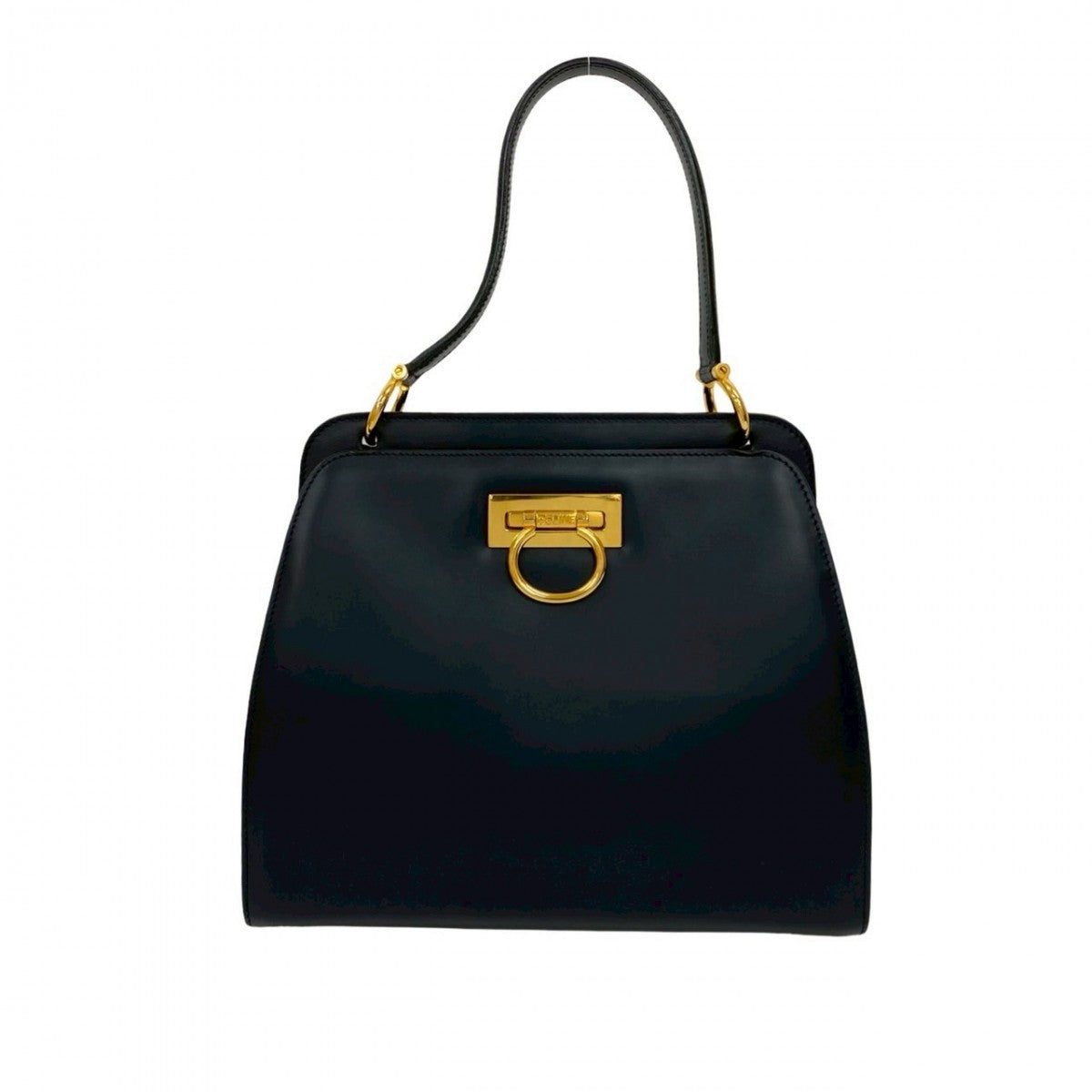 CELINE Handbag leather Navy