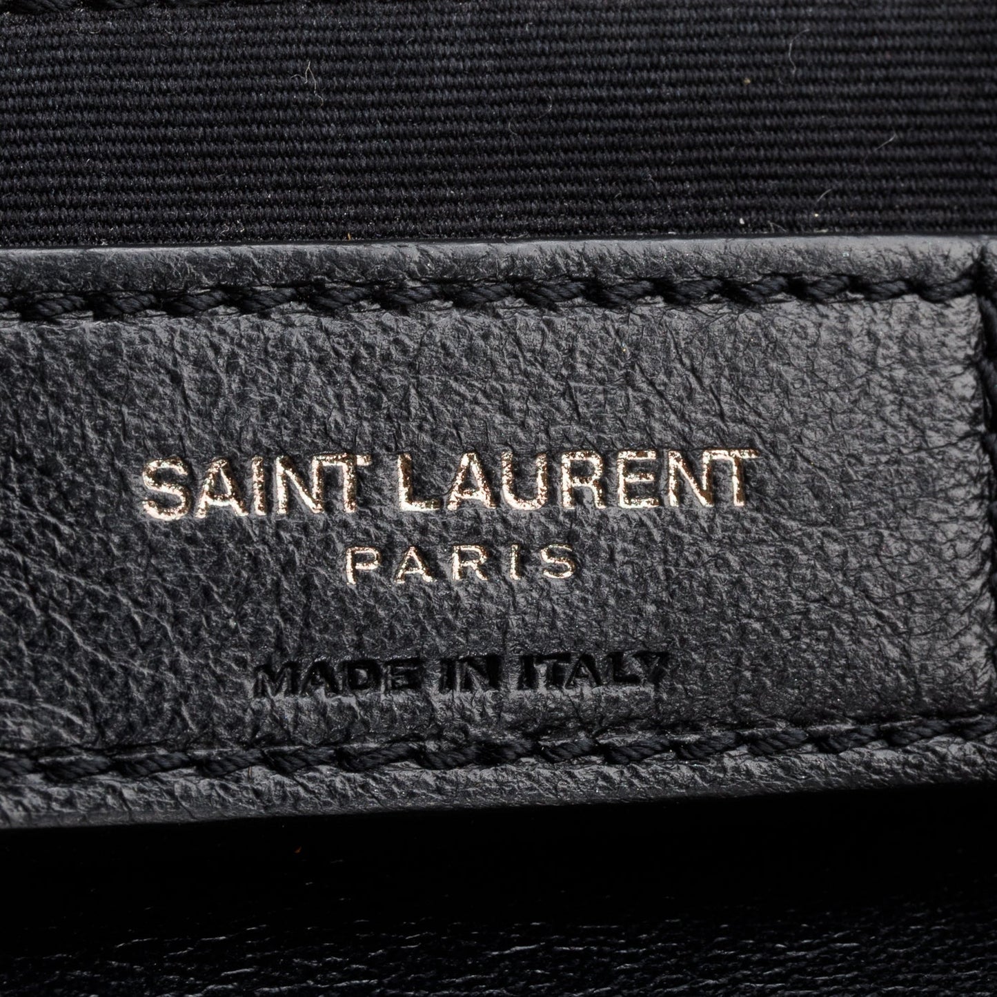 Saint Laurent Ivory Vintage Leather Monogram Medium Niki Chain Satchel