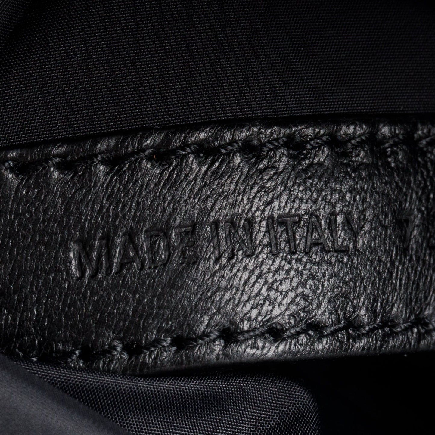 Balenciaga x Adidas Black Leather North-South Tote Bag