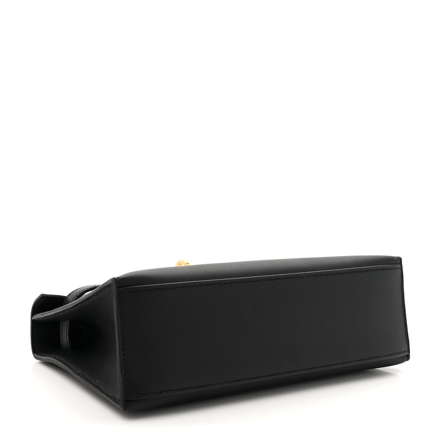Hermes Swift Kelly Pochette Clutch Black