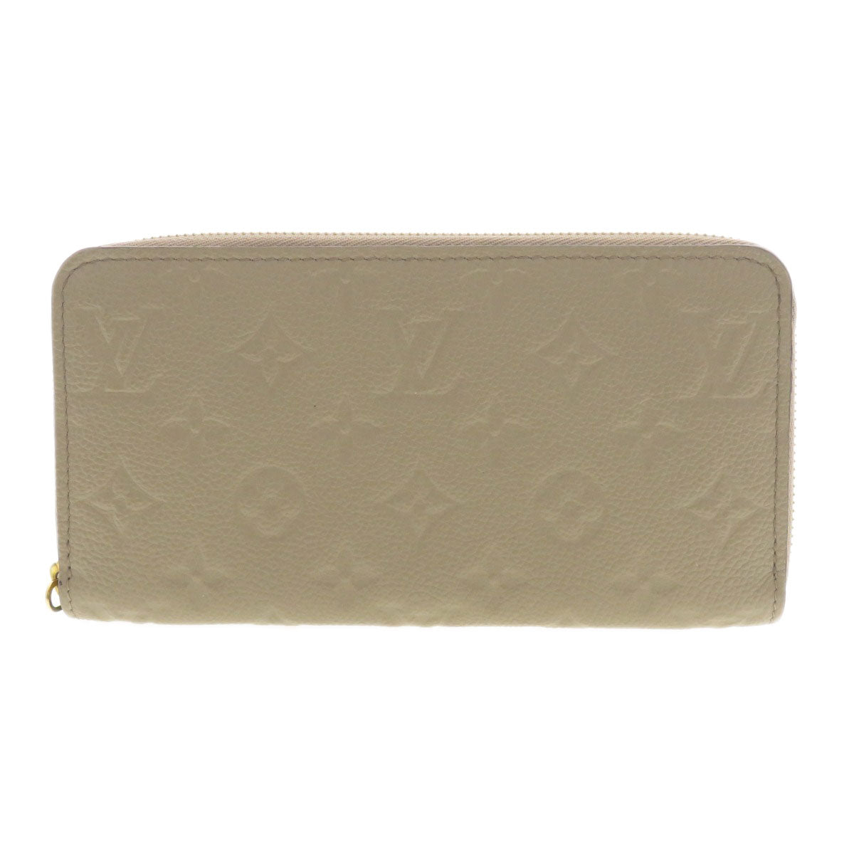 LOUIS VUITTON Long Wallet Purse M69034 Ann Platt beige Zippy Wallet Monogram Empreinte Women