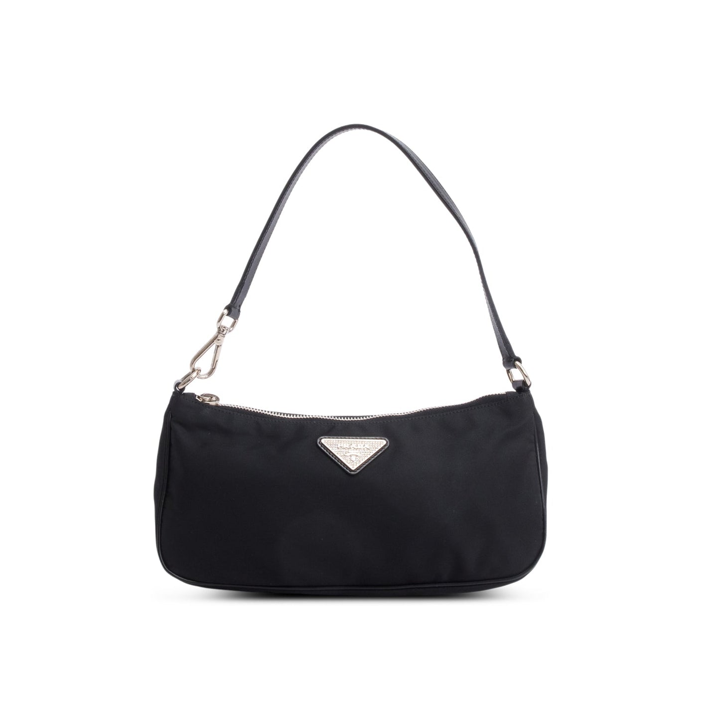 Prada Black Tessuto Nylon Pochette