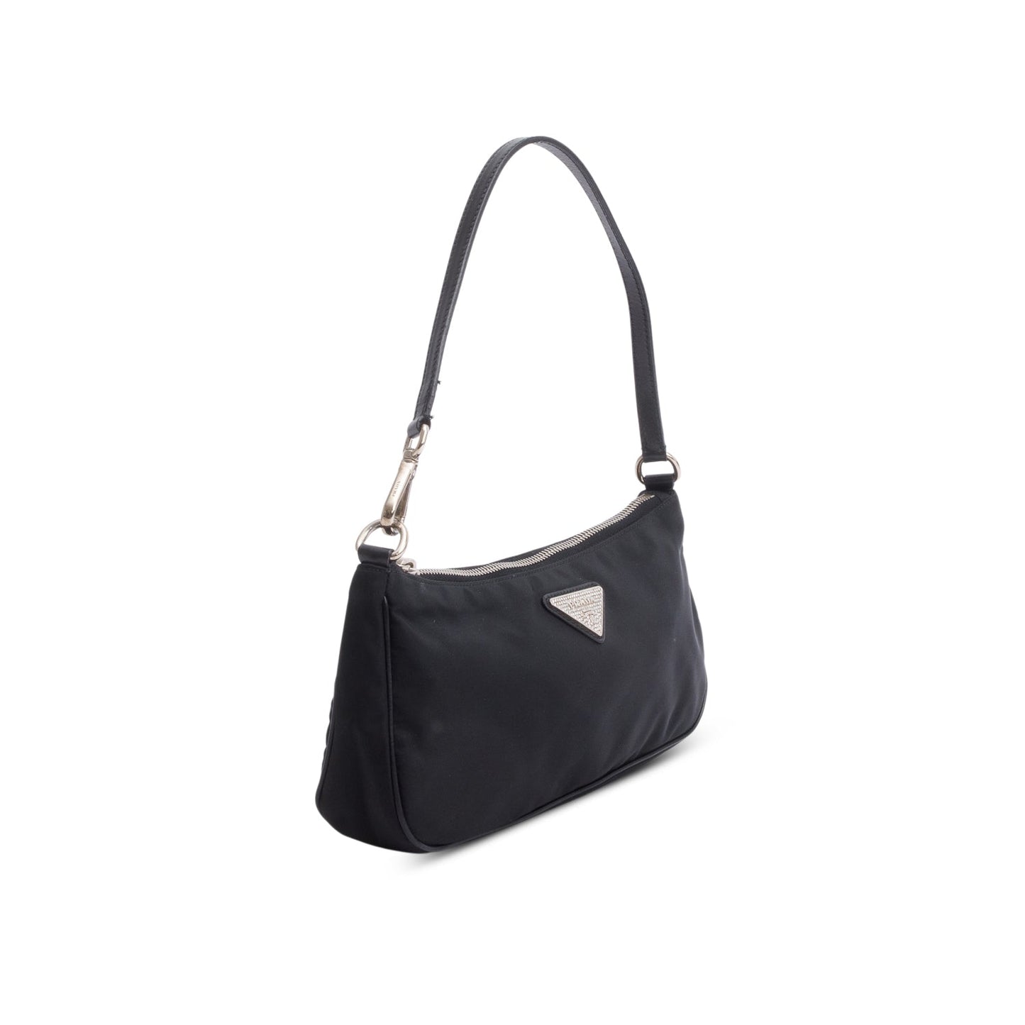Prada Black Tessuto Nylon Pochette