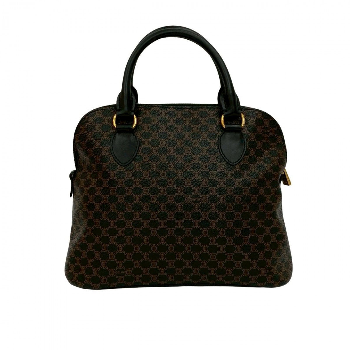 CELINE Shoulder Bag leather black
