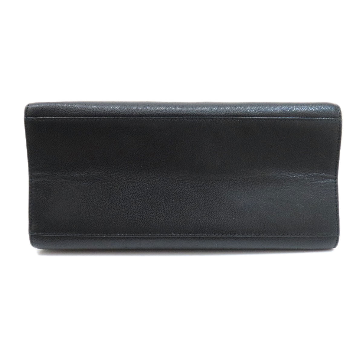 CHANEL Shoulder Bag Grained Calfskin Skin black COCO Mark Gold Metal