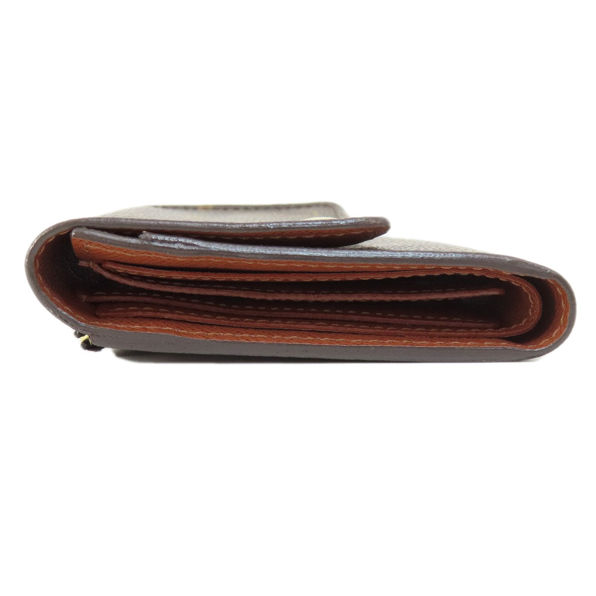 LOUIS VUITTON Bifold Wallet M60402 Monogram canvas Brown Portefeuille Anais Women