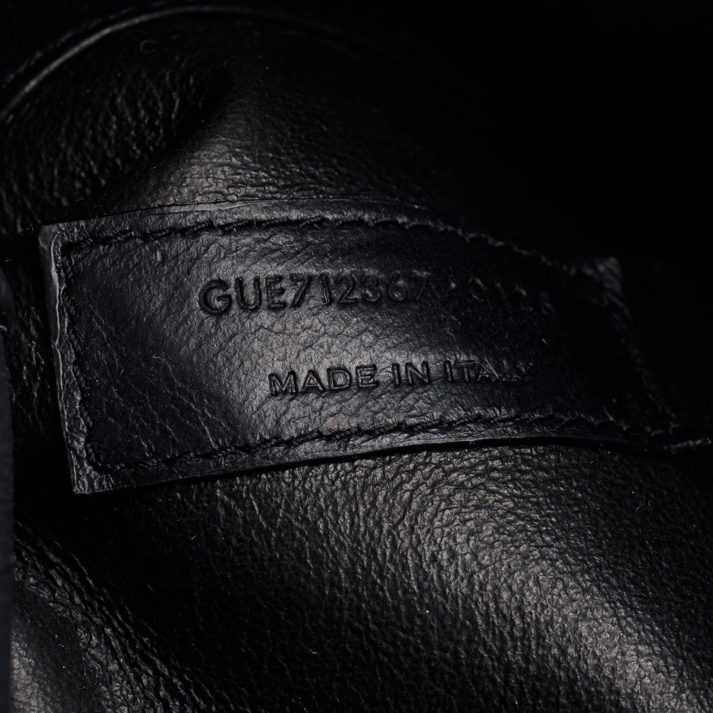 Saint Laurent 2026 Black Croc Embossed Calfskin Mini Toy Shopper Tote