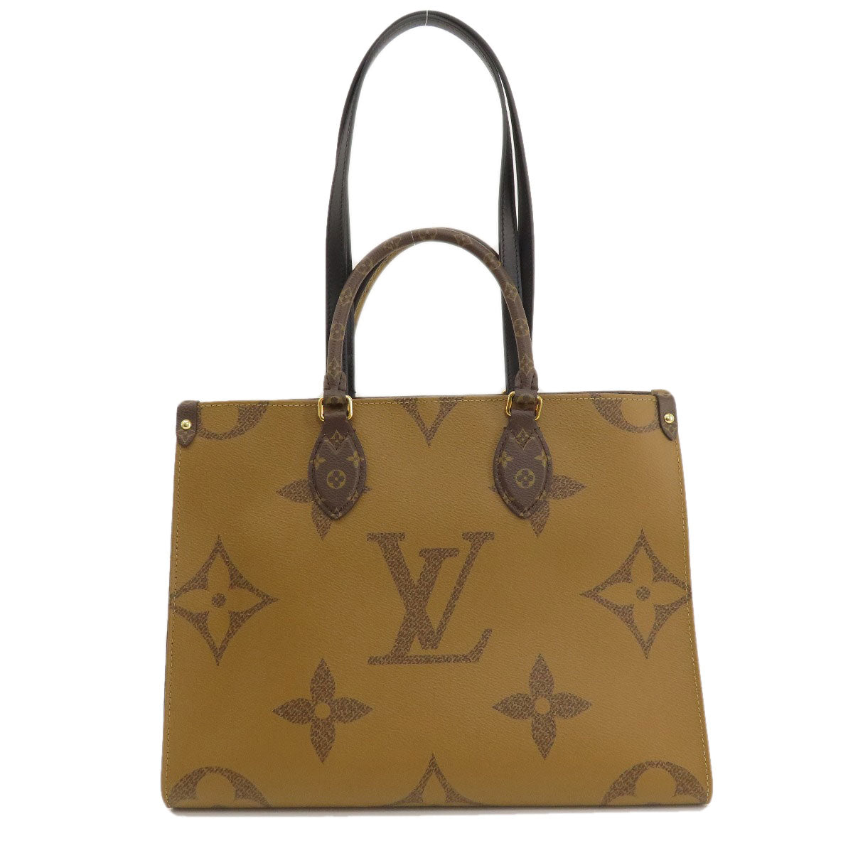 LOUIS VUITTON Tote Bag M45321 Monogram reverse Brown On the Go MM Monogram Giant Women