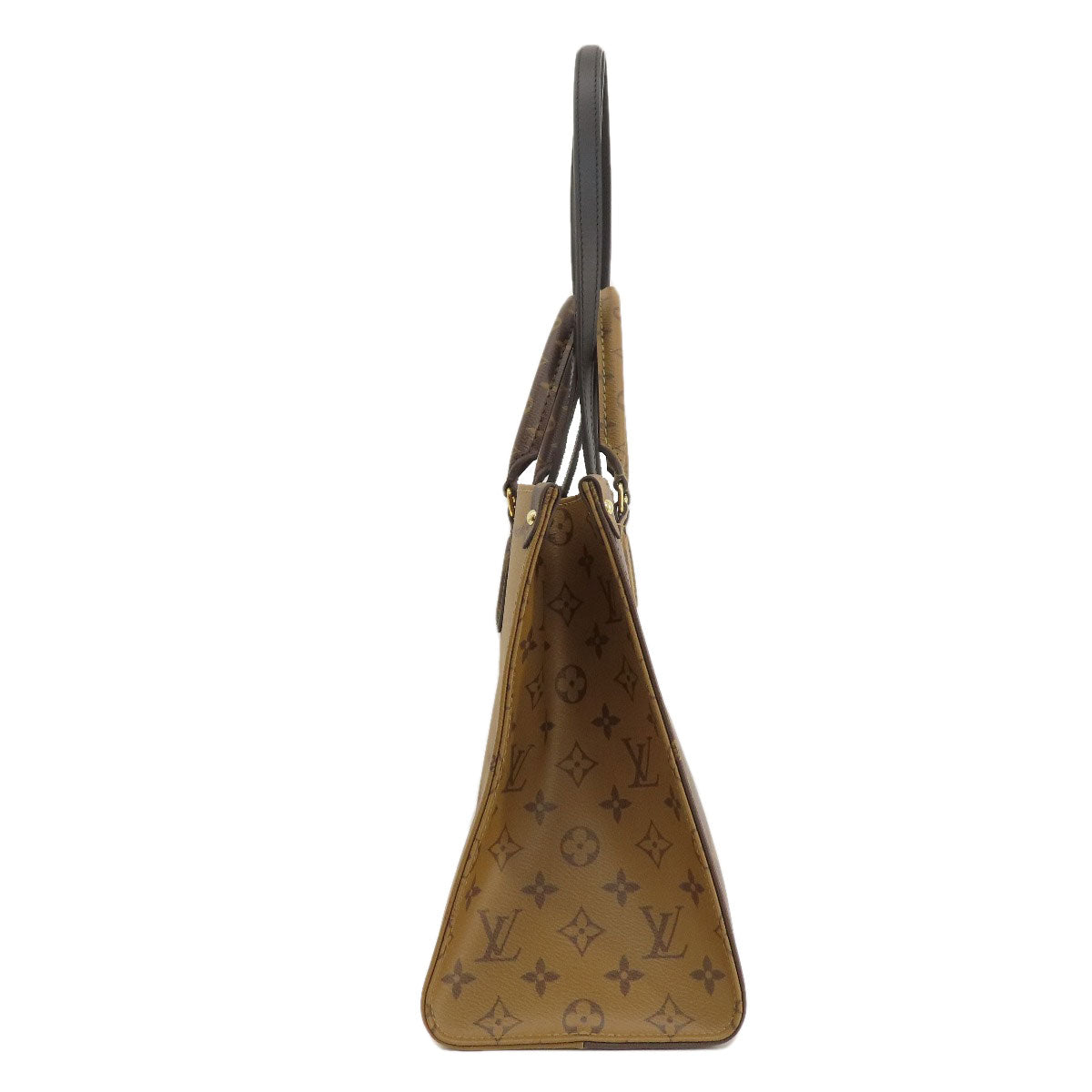 LOUIS VUITTON Tote Bag M45321 Monogram reverse Brown On the Go MM Monogram Giant Women