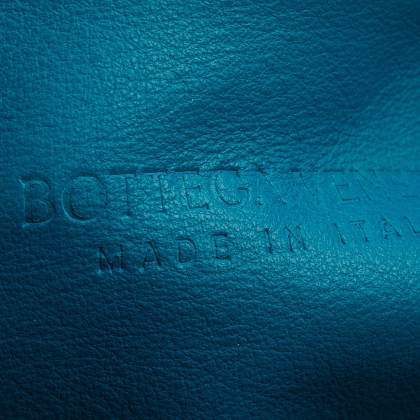 Bottega Veneta Teal Lambskin Intrecciato Mini Jodie