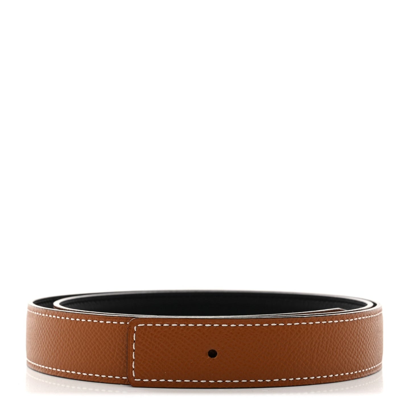 Hermes Swift Epsom 24mm Belt Strap 80 32 Black Gold
