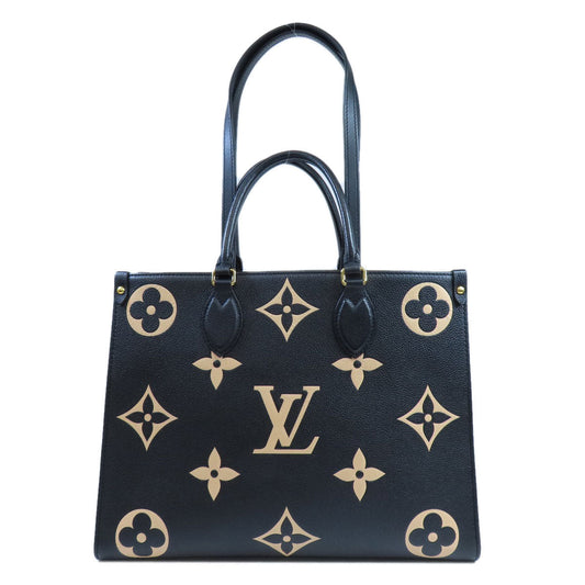 LOUIS VUITTON Tote Bag M45495 Ann Platt black On the Go MM Women