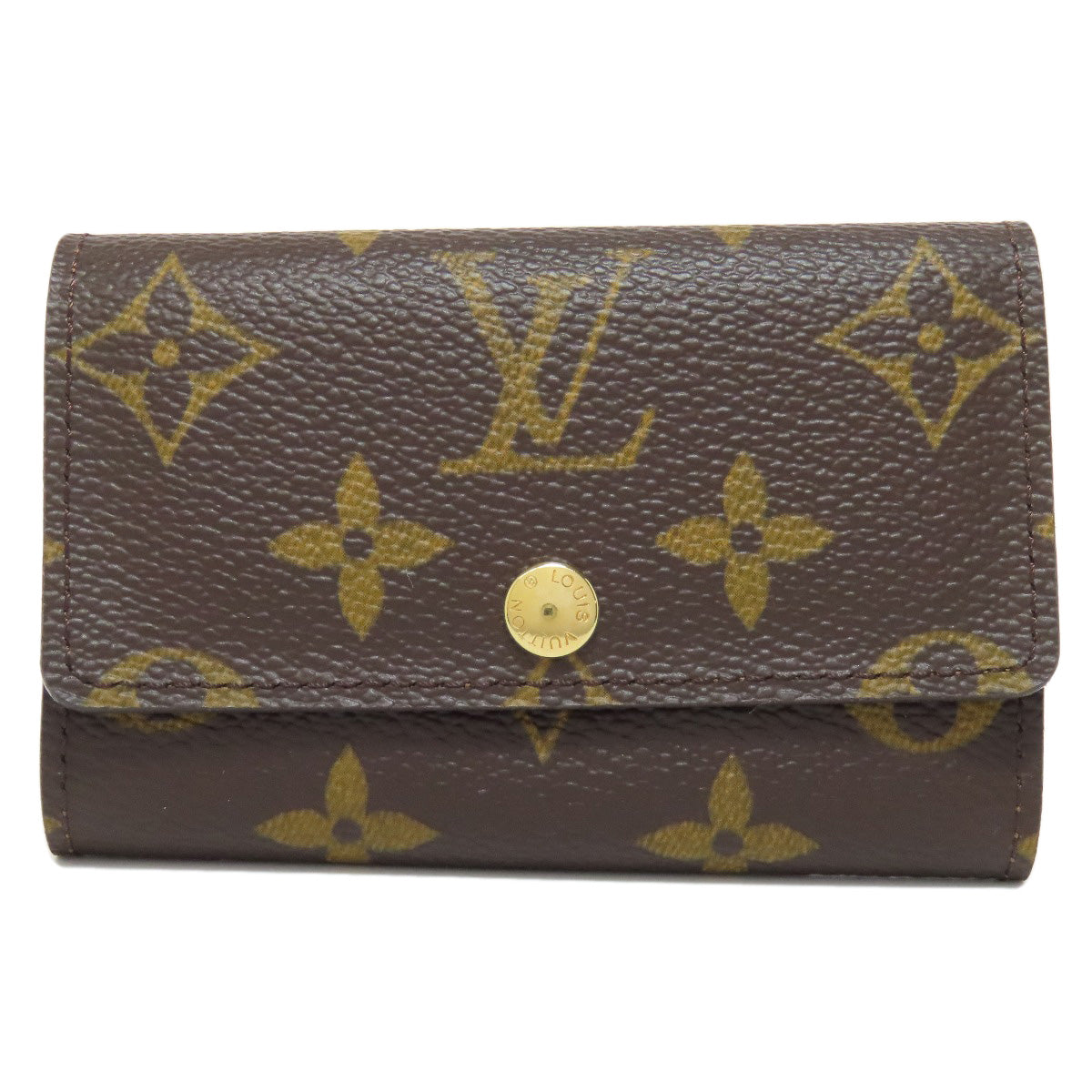 LOUIS VUITTON Key case Key holder  M62630 Monogram canvas Brown Multicles6 Women(Unisex)