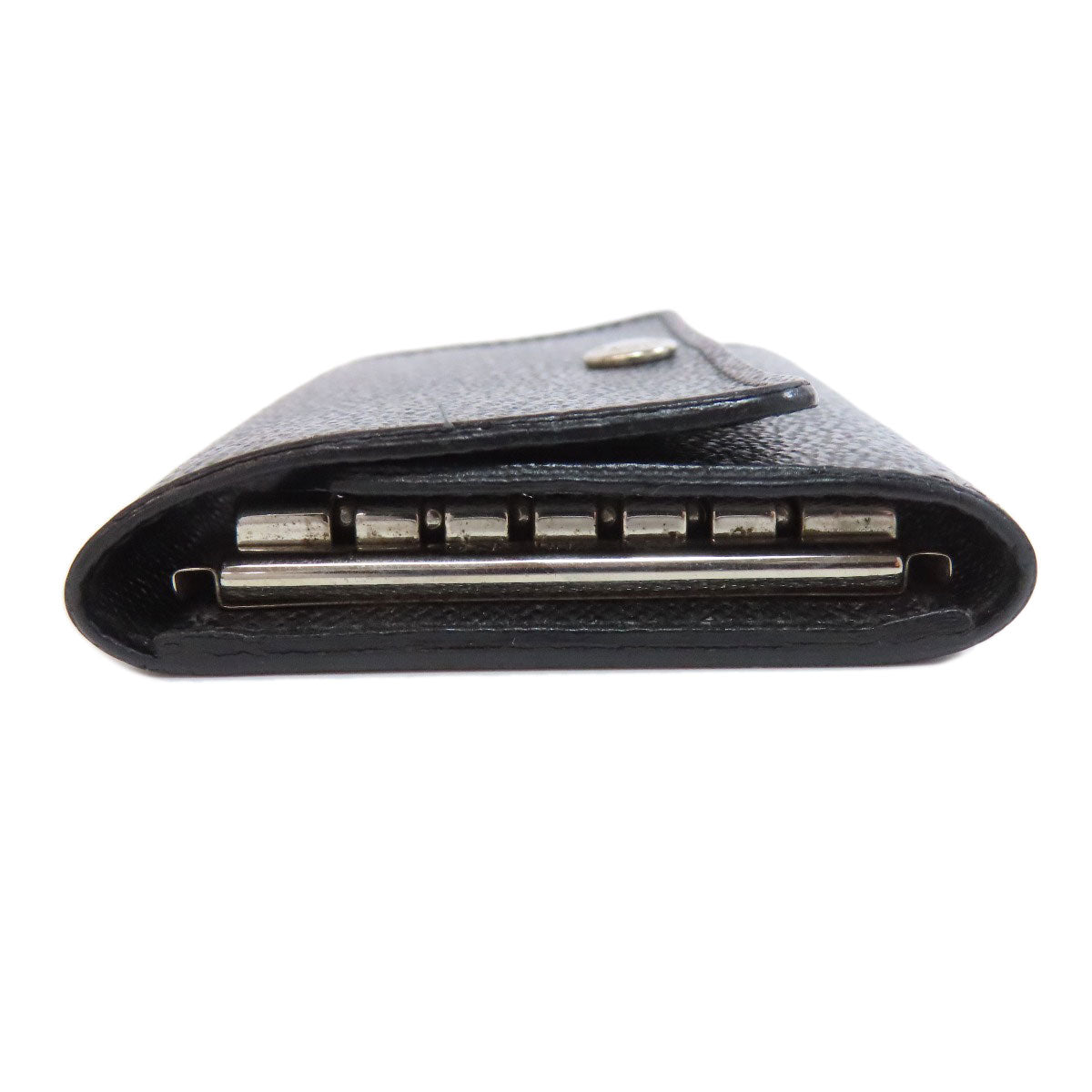 LOUIS VUITTON Key case Key holder M62662 Damier canvas black Multicles6
