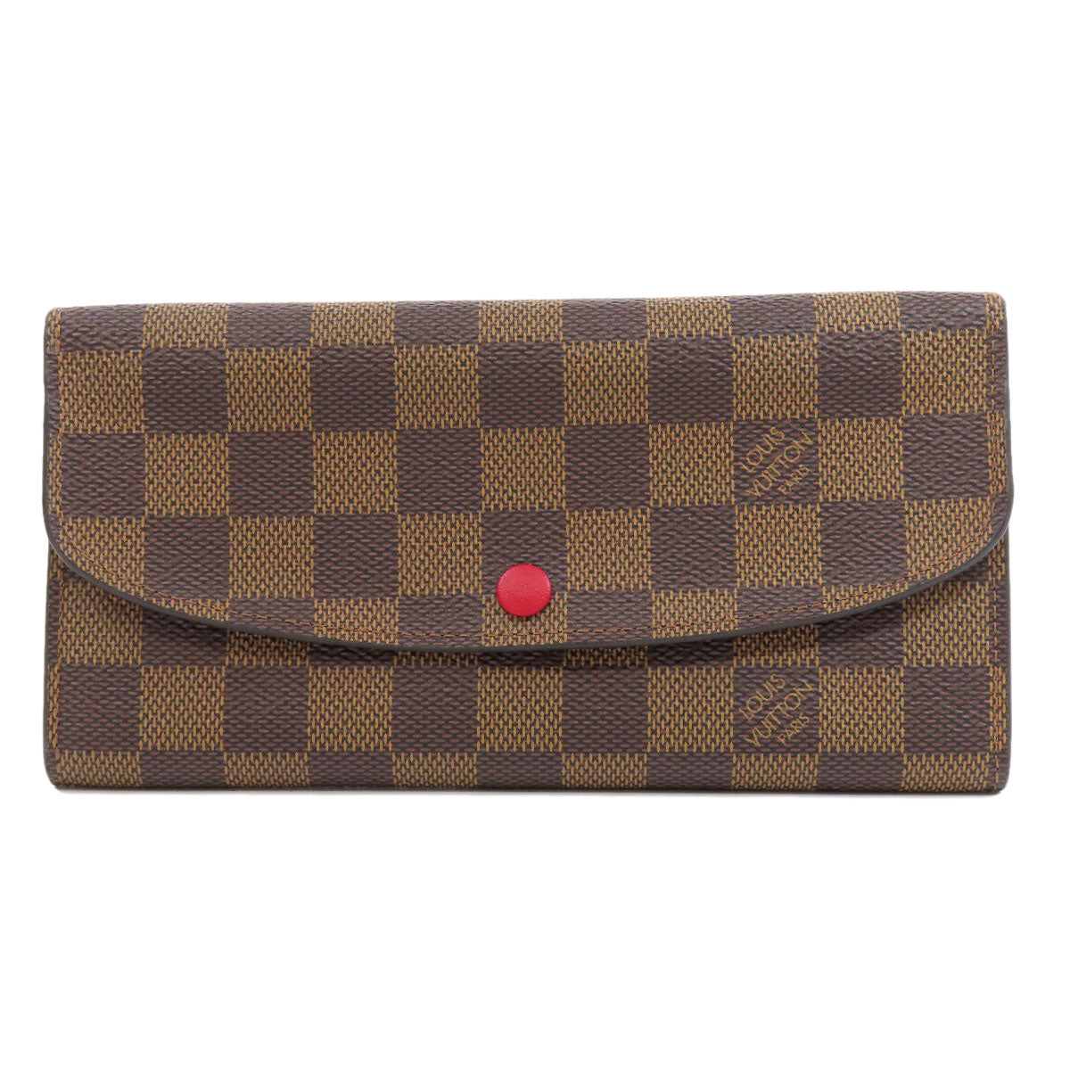 LOUIS VUITTON Long Wallet Purse M60697 Monogram canvas Brown Portefeuille Emily Women