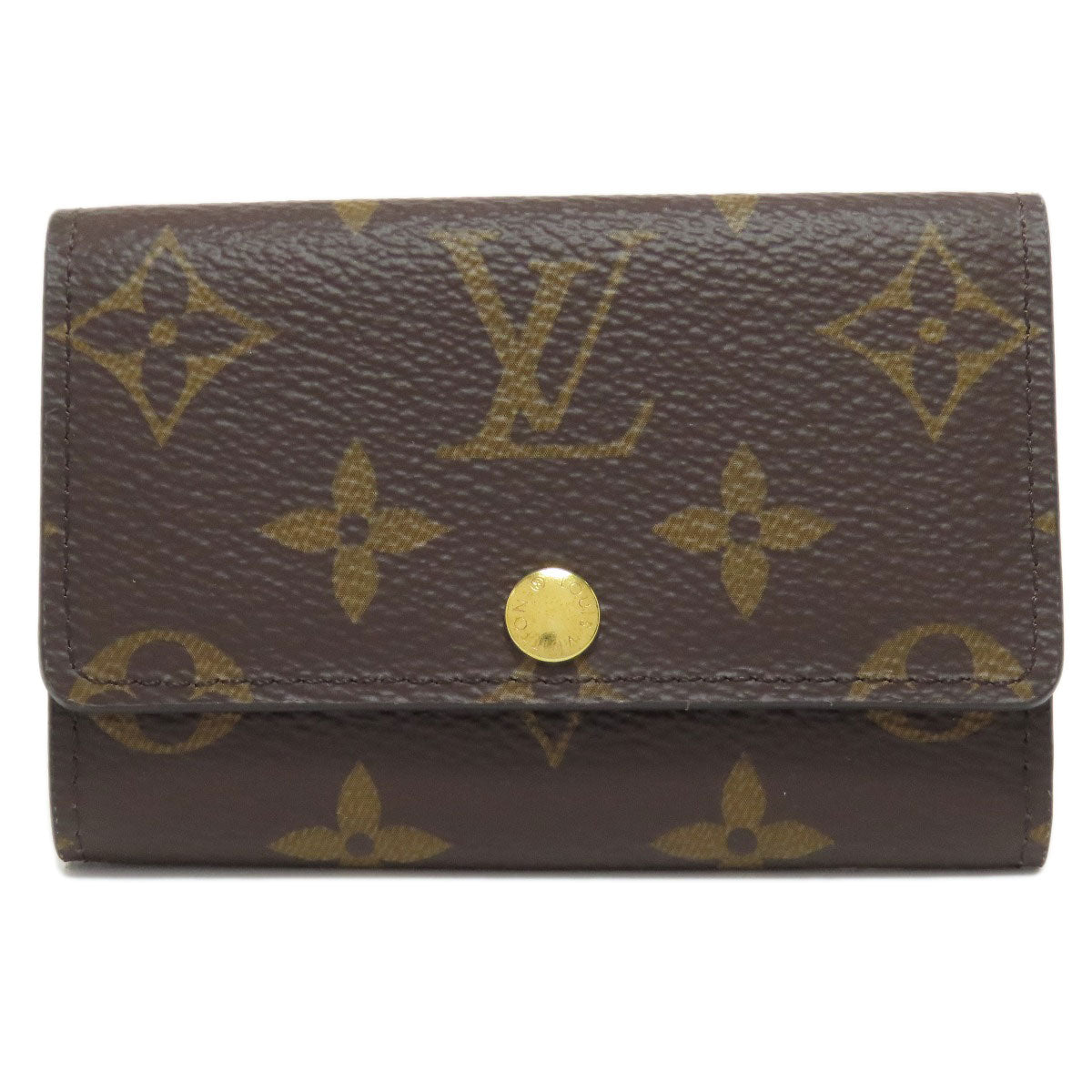 LOUIS VUITTON Key case Key holder  M62630 Monogram canvas Brown Multicles6 Women(Unisex)