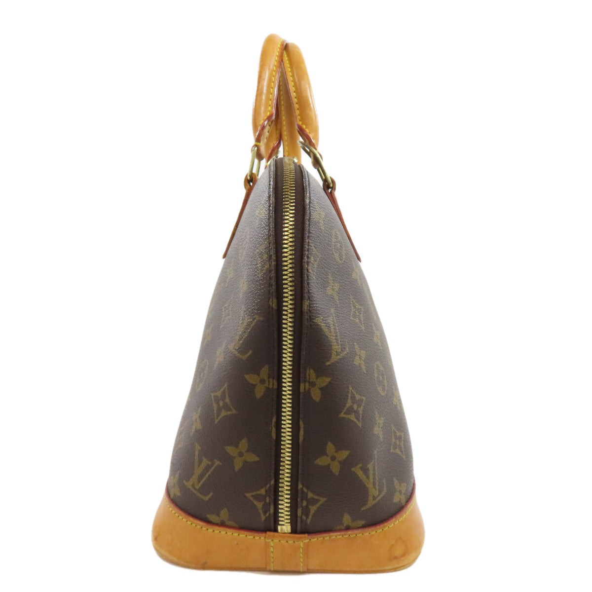 LOUIS VUITTON Handbag M51130 Monogram canvas Brown Alma Women