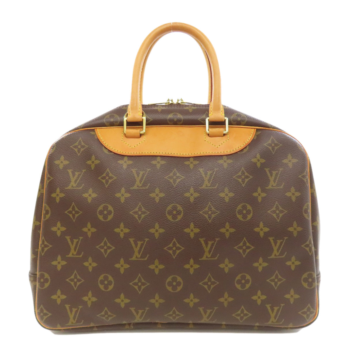 LOUIS VUITTON Handbag M47270 Monogram canvas Brown Deauville Women