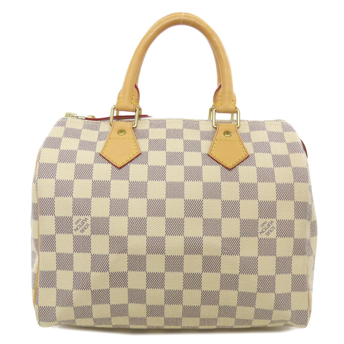 LOUIS VUITTON Boston Duffel bag N41534 Damier canvas white Speedy 25 Women