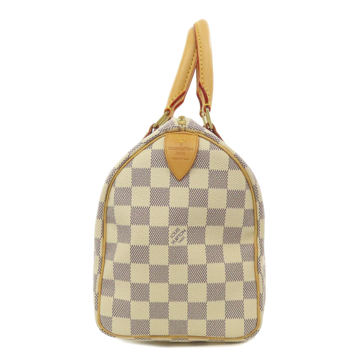 LOUIS VUITTON Boston Duffel bag N41534 Damier canvas white Speedy 25 Women