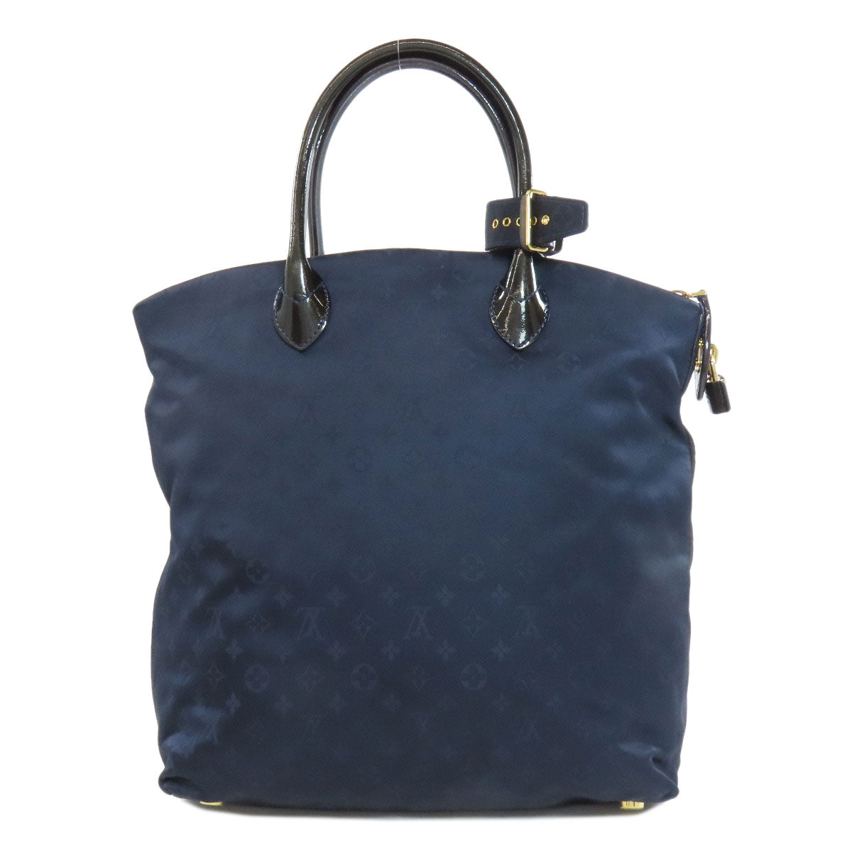 LOUIS VUITTON Handbag M93842 Monogram de Jour blue Lockit Verti Women