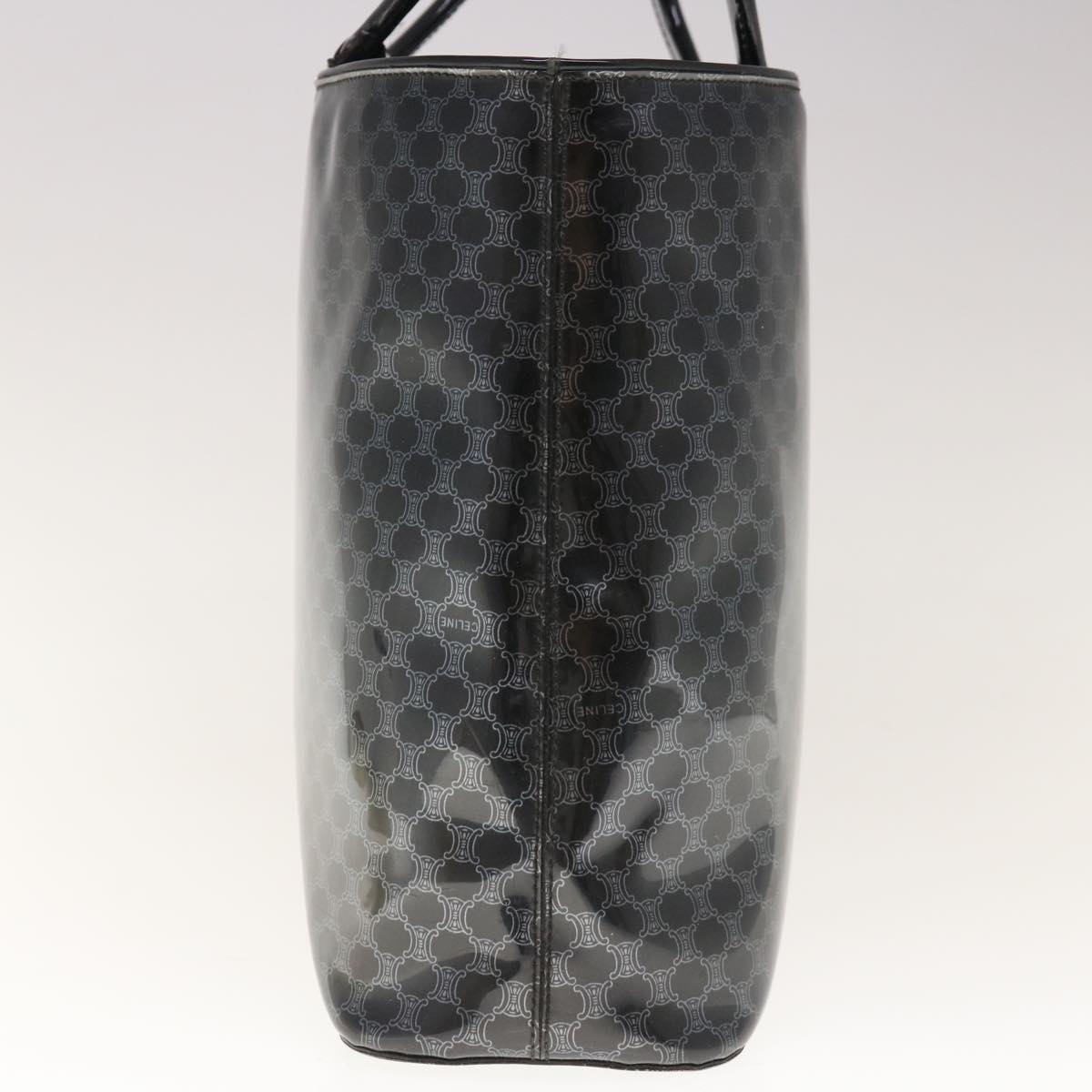 Luxury CELINE Macadam Canvas Hand Bag Black  65722