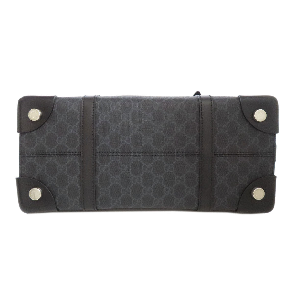 GUCCI Tote Bag 626356 PVC black GG Supreme